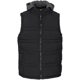 Mens Okinawa Bodywarmer Black Front